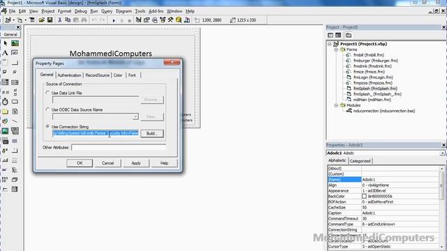01 Visual Basic 6.0 Project Traning ADODB Connection; Recordset in Module - Hindi смотреть онлайн