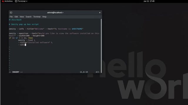 How To: Make Linux GUI / Pop Up Boxes Using Zenity... and Some Bash смотреть онлайн