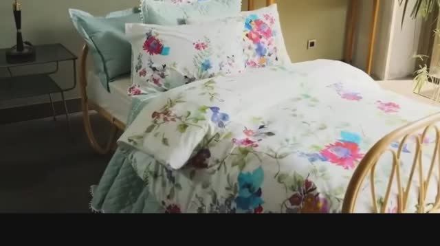 Качественное турецкое постельное белье Тач (Tac). Ткань ранфорс. Распаковка. смотреть онлайн