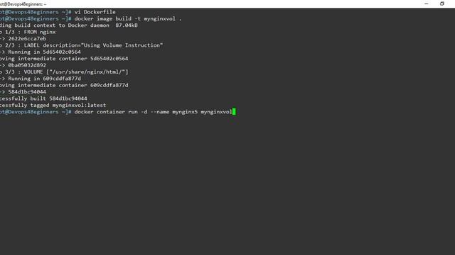 28. Docker: Volume Instruction смотреть онлайн