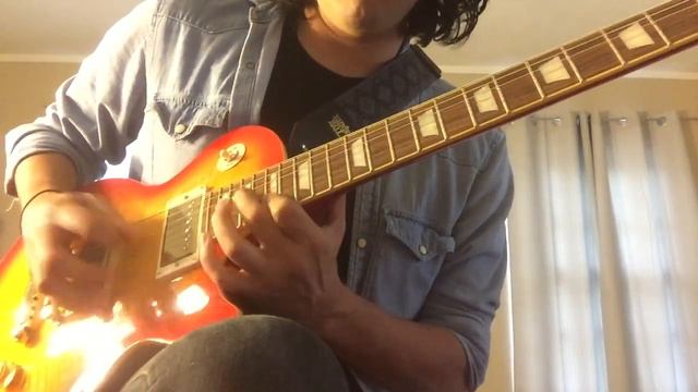 Epiphone les paul Tribute 60s plus jam solo смотреть онлайн