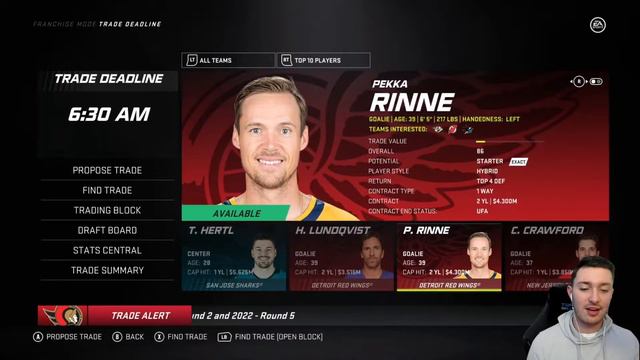 Quiet Deadline Day | NHL 21 | Honolulu Hammerheads Franchise Mode Ep 8 смотреть онлайн