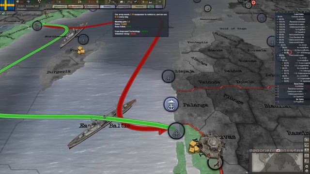 Let's Play: Hearts of Iron 3 TFH - 03 - Sweden смотреть онлайн