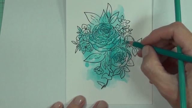 Quick & Easy Monochrome WPlus9 Ranunculus - Scrapbook Boutique Hop! смотреть онлайн