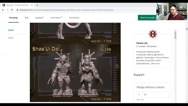 Greater Good Kickstarter from HeresyLab - new alternative sculpt Tau models смотреть онлайн