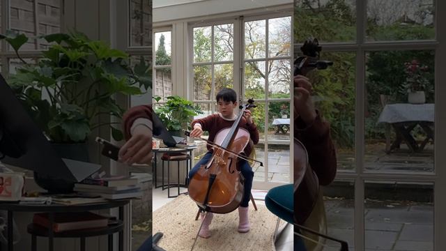 Allegro 1st movement from Sonata No. 1 in C by Bréval (cello) смотреть онлайн