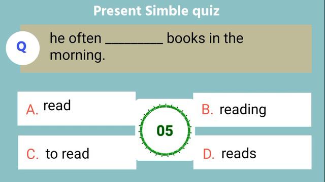 Fun And Easy Present Simple Quiz For Kids @Simply207