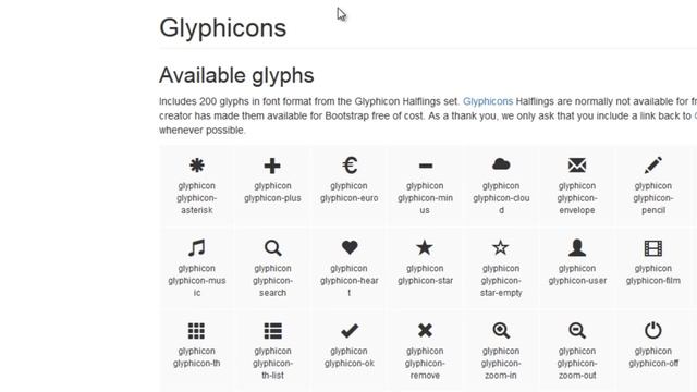 Curso completo de Bootstrap 10.- Iconos / Glyphicons смотреть онлайн