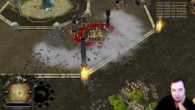 Блокада Эльфограда BFME 2 ROTWK ENNORATH MOD смотреть онлайн