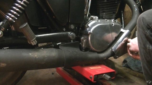Suzuki Savage Ls650 Exhaust removal смотреть онлайн