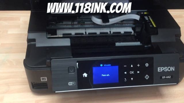 How to change the ink cartridges on an Epson xp-442 printer смотреть онлайн