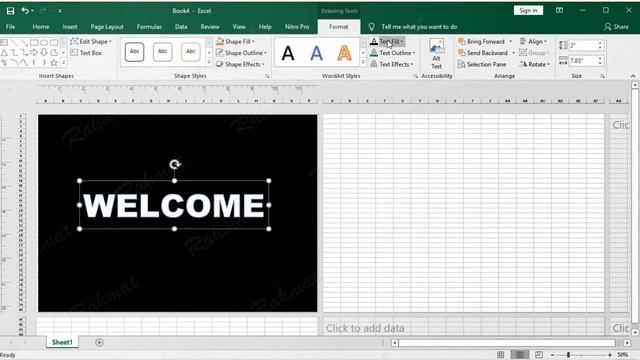 How to Quickly Put an Image Inside Text in Excel 2019 смотреть онлайн
