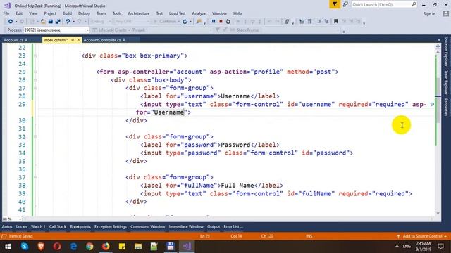 Build Online Help Desk with ASP.NET Core MVC - Part 4 - Update Account Profile смотреть онлайн