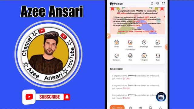 Paicoo Earning App Real Or Fake | Paicoo App Withdraw Proof | Paicoo Income Site | New Earning App
