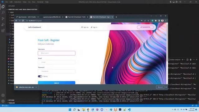 Flask Soft Dashboard - Simple Starter generated by AppSeed смотреть онлайн