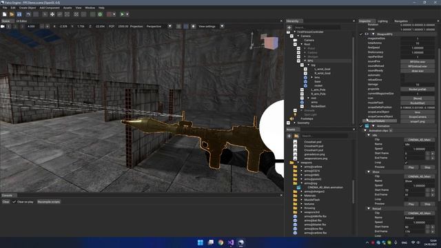 Falco Engine - Making a rocket launcher смотреть онлайн