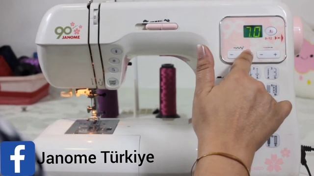 DC 4030 Janome Dikiş Makinesi Kullanımı