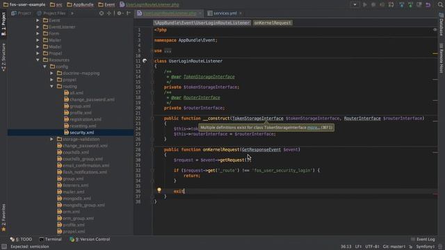 FOSUserBundle [13/15] - UX Improvements - Part 2 - Redirect Using an Event Listener смотреть онлайн