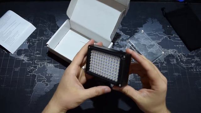 Распаковка C АЛИЭКСПРЕСС,Обзор и Тест светодиодная лампа для Блогера DSLR Camera Lighting 96 led смотреть онлайн