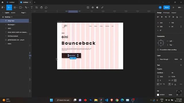 How to Make Cool Landing Page in Figma | Landing Page Design Tutorial 2022 смотреть онлайн