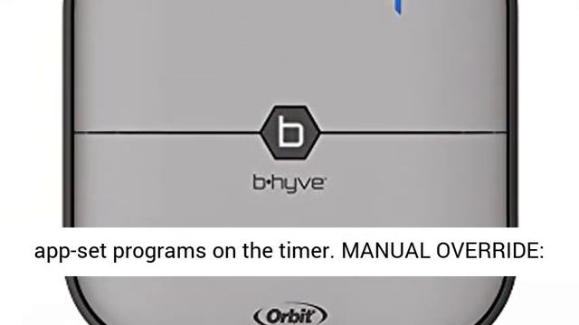 Orbit B-hyve 4-Zone Smart Indoor Sprinkler Controller - Overview смотреть онлайн