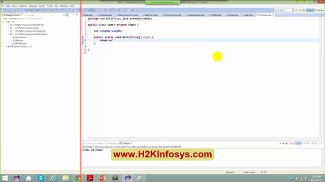 Java Video Tutorial for Beginners | Calling Super class Method Stack overflow | Part 2 Tutorial 6 смотреть онлайн