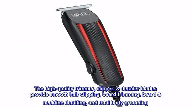 Great product - Wahl Edge Pro Bump Free Corded Beard Trimmer, Hair Clipper, Haircut Clipper, & Gro смотреть онлайн