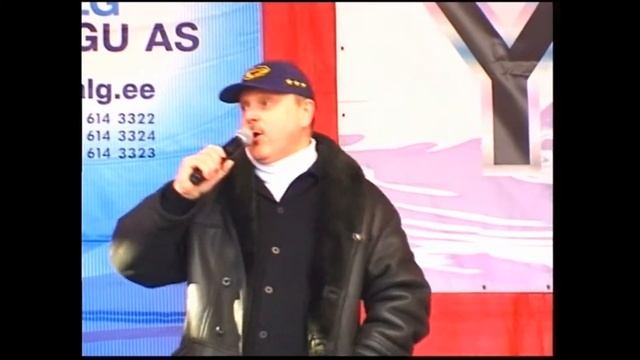 Капитан Баранов - фрагмент выступления на празнике масленницы в Таллинне смотреть онлайн