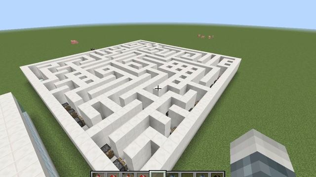 Minecraft maze generator - ONLY ONE COMMAND! смотреть онлайн