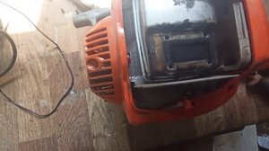 Потеря мощности husqwarna 128R (решение проблемы)