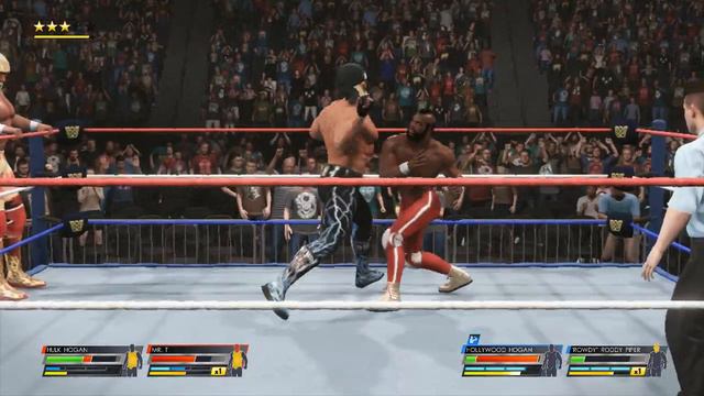 WWE 2K22 • Hulk Hogan & Mr. T VS Roddy Piper & Hulk Hogan смотреть онлайн