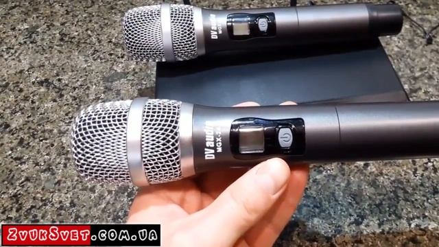 Радиомикрофон сдвоенный DV audio MGX 24 смотреть онлайн