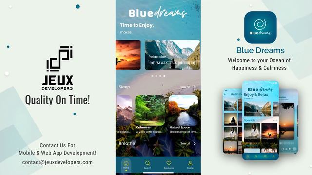 Blue Dreams | iOS | Meditation Sounds & Videos | Jeux Developers | 2022 смотреть онлайн