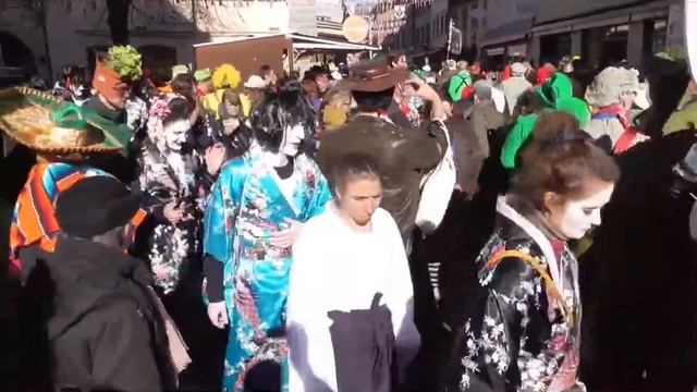 Fasching In Konstanz 2020.Карнавал в Констанце.2020