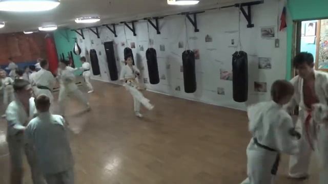 Тренировка 28 января 2020 года. Группа №3 Киокусинкай Каратэ Климовск смотреть онлайн