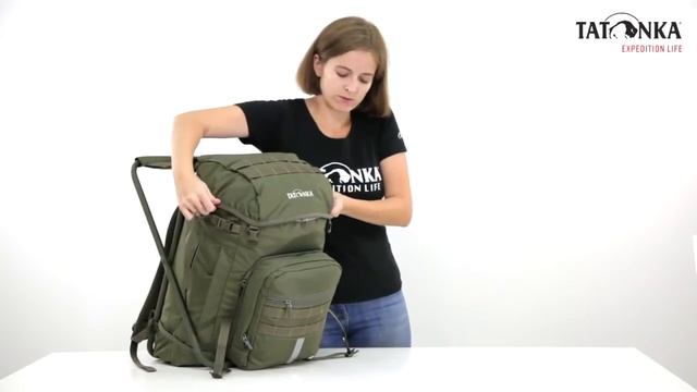 Обзор рыболовного стула-рюкзака Tatonka Petri Chair смотреть онлайн