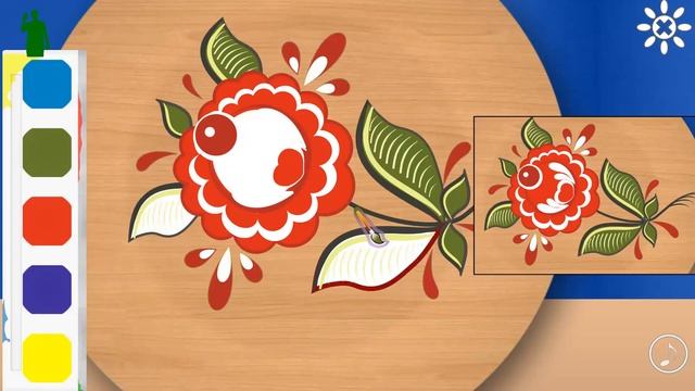 "Играй и Развивайся" – игра "Раскраска. Народная игрушка" (Блок "Окружающий мир") смотреть онлайн