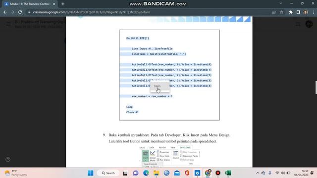 Modul 11 Vba Excel Programming : The Tree View Control & Importing Txt File Sub Modul 1% 2 смотреть онлайн