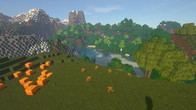Demonstration SEUS Shader and LB Photo Realism reloaded for Minecraft v 1.12.2 смотреть онлайн