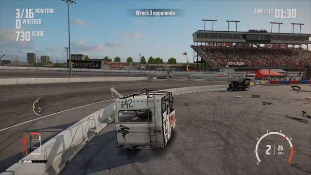 Wreckfest PS5 4K HDR Motorhome Madness
