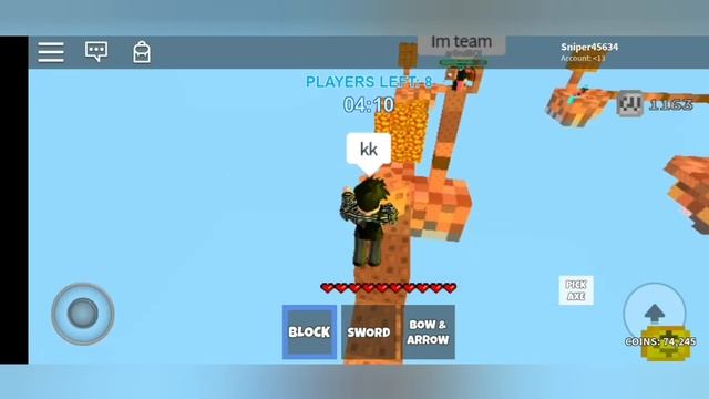 ROBLOX SKYWARS AUTO CLICKER ON MOBILE/INF JUMP# смотреть онлайн