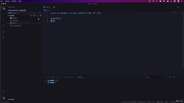 TypeScript Урок 7 - Tuple смотреть онлайн
