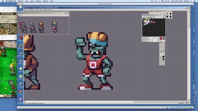 PIXEL ART TIME LAPSE #70 - Plants vs Zombies смотреть онлайн