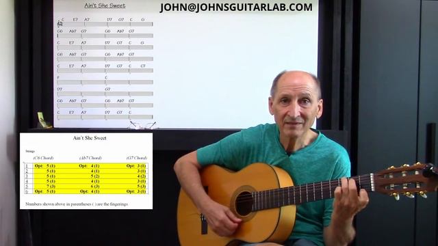 Learn to Play: Ain't She Sweet By Gene Austin смотреть онлайн