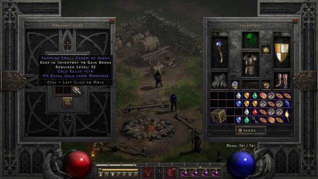 WORTH IT? Small Charms with 1,000 Perfect Gems! - Diablo 2 Resurrected Season 3 смотреть онлайн