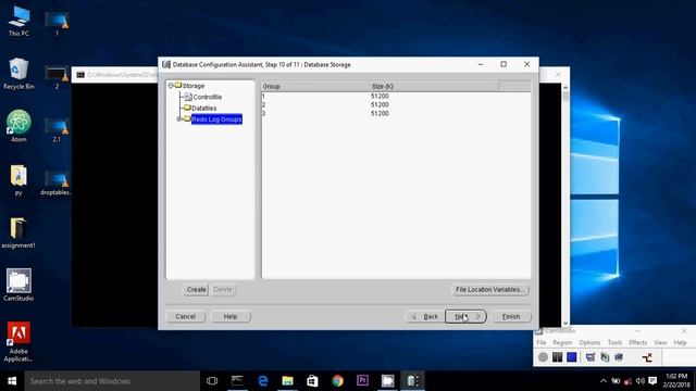 Oracle database creation using dbca tool in oracle смотреть онлайн