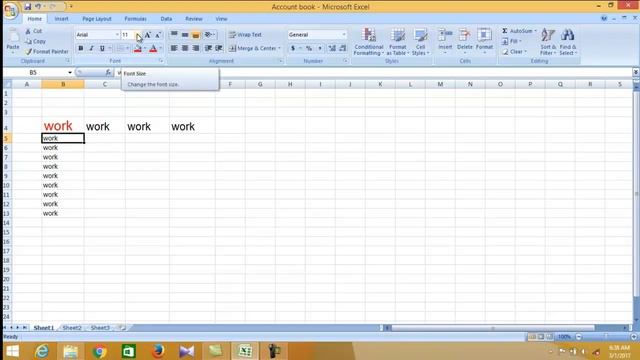 How to learn font on microsoft excel 2007 2 смотреть онлайн