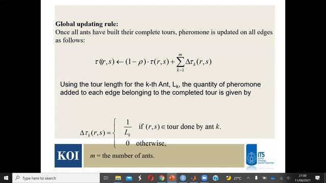 Tutorial Ant Colony Optimization (ACO), sederhana, mudah dipahami, disertai contoh hitungan смотреть онлайн