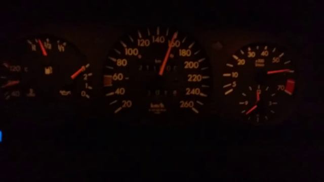 Mercedes W124 320E (1992) 0-190 Km/h