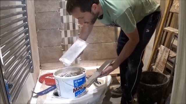 How to tile a bathroom/shower wall, a beginners guide. Tiling made easy for the DIY enthusiast! смотреть онлайн
